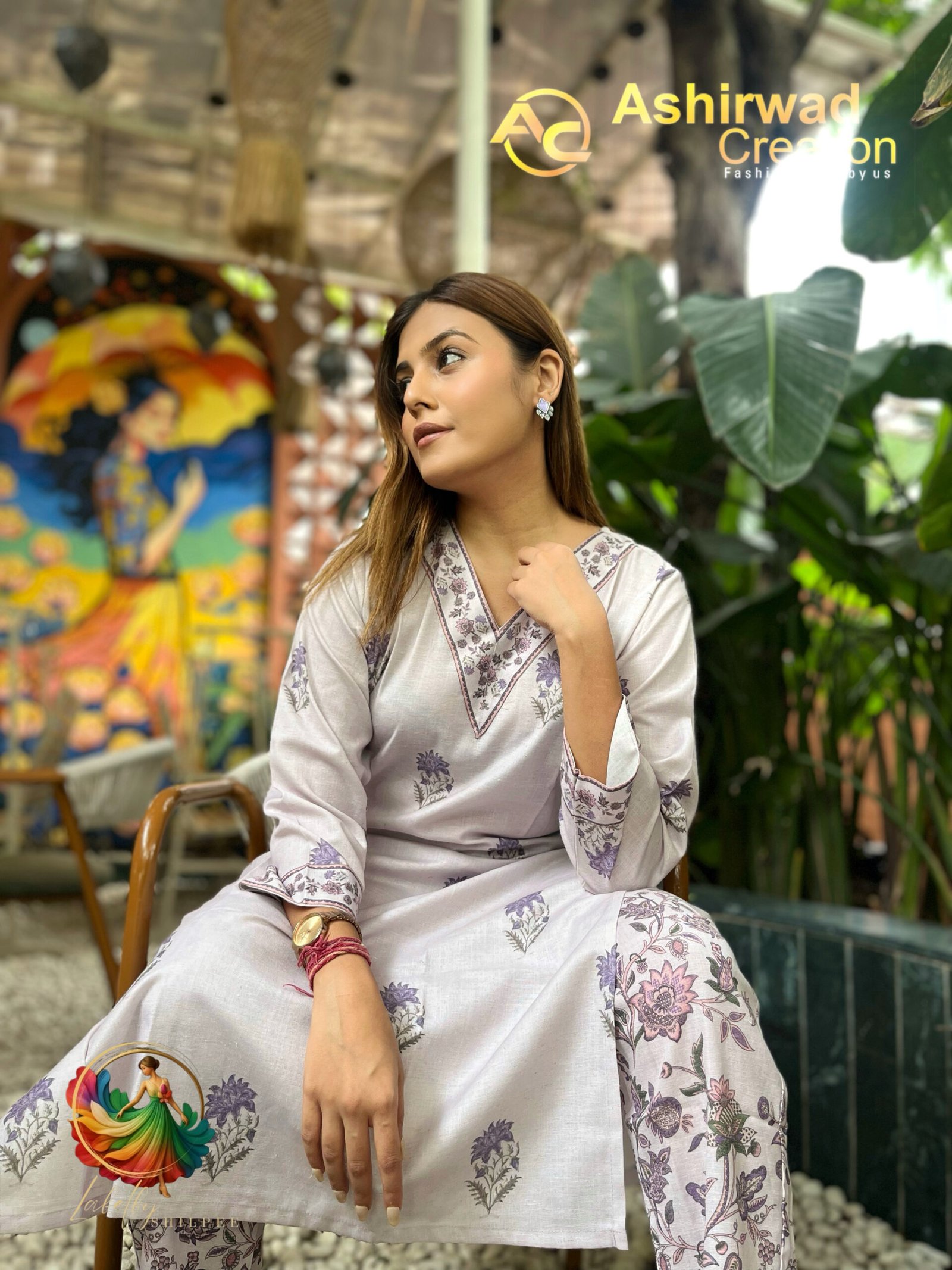 Rayon Kurti Set 2 Piece - Image 4