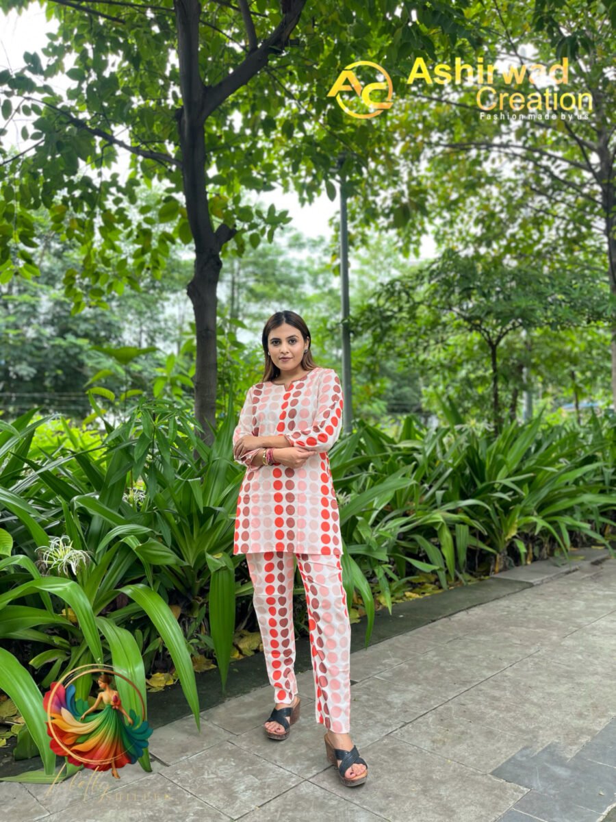 Fancy Doted Kurti