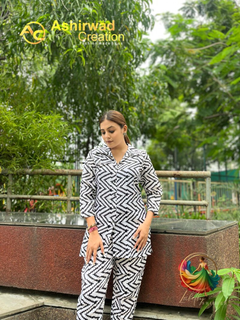 Blackjigjag 2 Pleceset Kurti - Image 3